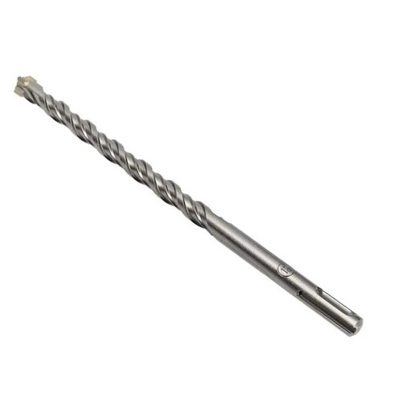 Professional 210mm Drill Bits SDS Plus Masonry Crosshead Twin Spiral Hammer Drill Bits