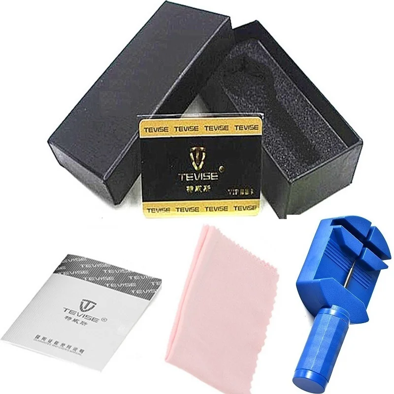 Hollow Watch Man Mechanical Automatic Watch TEVISE T858 Waterproof Luminous Hands wristwatch Mens Fashion Casual Male Hour (9)