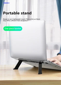 

Portable Adjustable Invisible Laptop Stand Notebook Riser MacBook Folding Holder