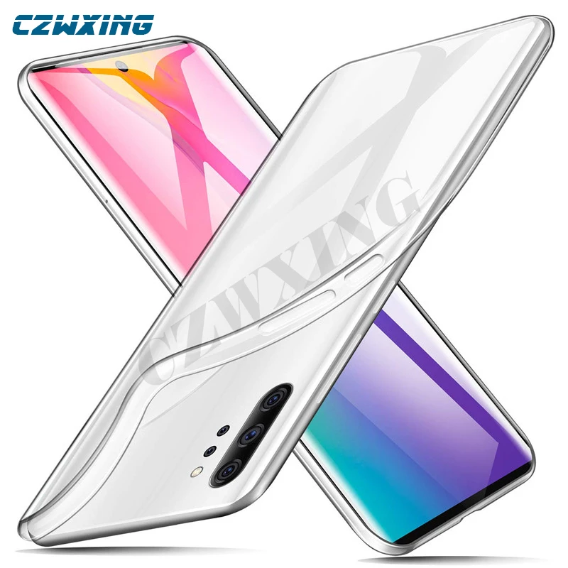 Чехол для Samsung Galaxy Note 10 чехол Мягкая силиконовая задняя крышка телефона Plus Note10 |