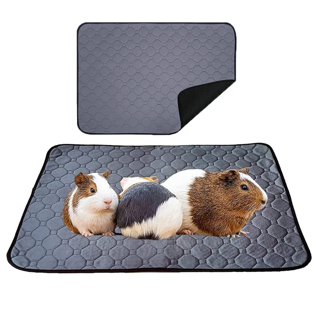 Rabbit Guinea Pig Cage Liner Small Animal Waterproof Anti Slip Bedding Mat