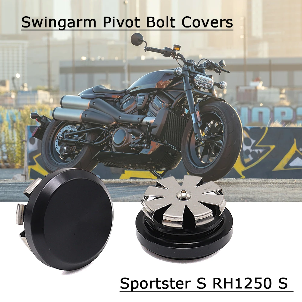 FOR Sportster S 1250 S RH 1250 RH1250 S 2021 2022 CNC Aluminum Front Rear Axle Nut Covers Swingarm Pivot Bolt Covers