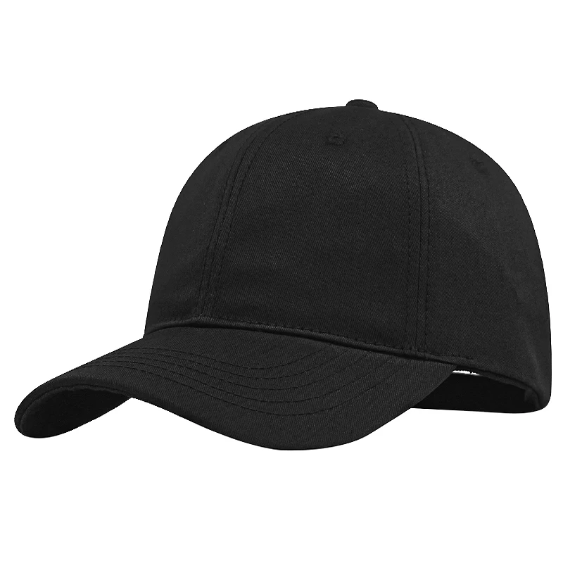 Large Size Baseball Caps for Adult Lady Good Quality Soft Cotton Sun Hat Big Head Men Plus Size Snapback Cap 56-60cm 60-68cm