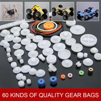 

Plastic Gear DIY Gear Children Create Student Intelligence Cog Wheel Toys Gearbox Shaft Innovative Pulley Toy Motor School