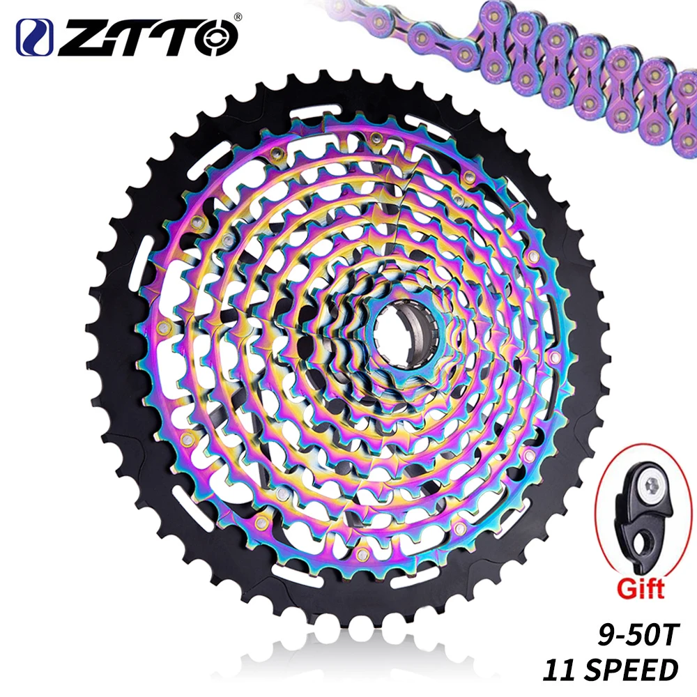 ZTTO new ultimate MTB 11 скоростная кассета 9 50T ULT XD Радужная 372 г прочная Сверхлегкая