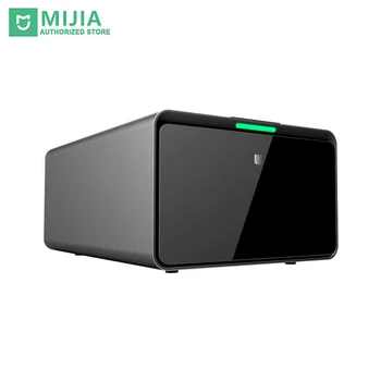 

Xiaomi Smart Fingerprint Safes Box Electronic USB Fingervein Identification Strength Steel Remote Home Alarm work with phone