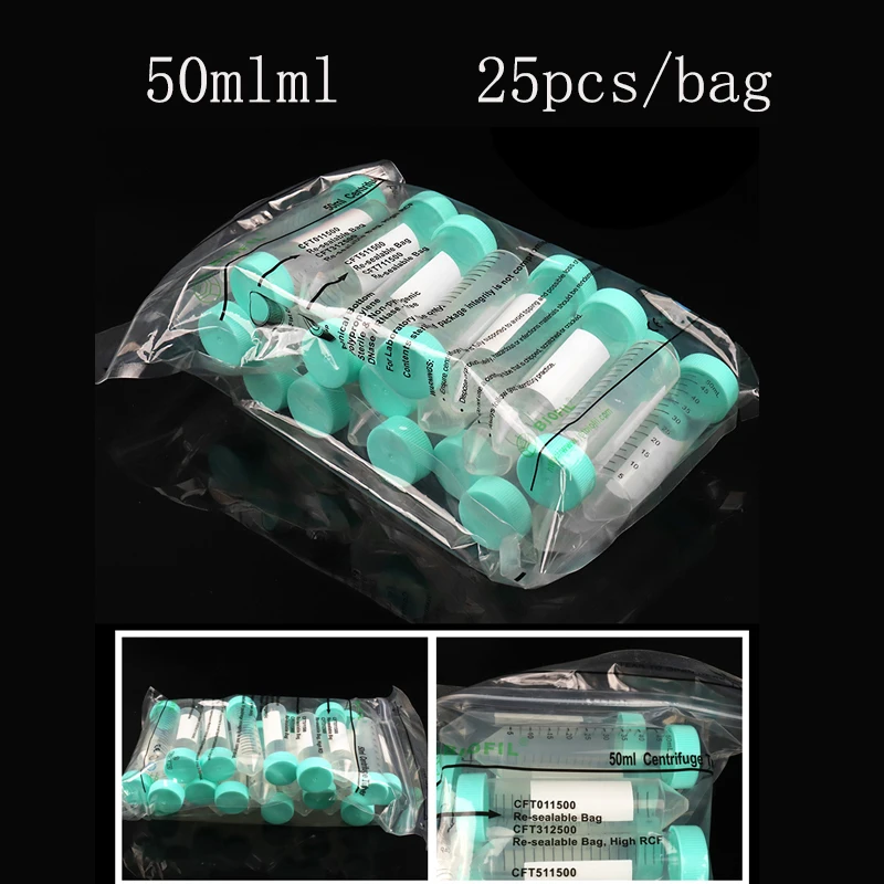 Jet Biofil Centrifugal Tube Disposable Plastic Centrifugal Tube RNAFREE Pyrogen-free with holder