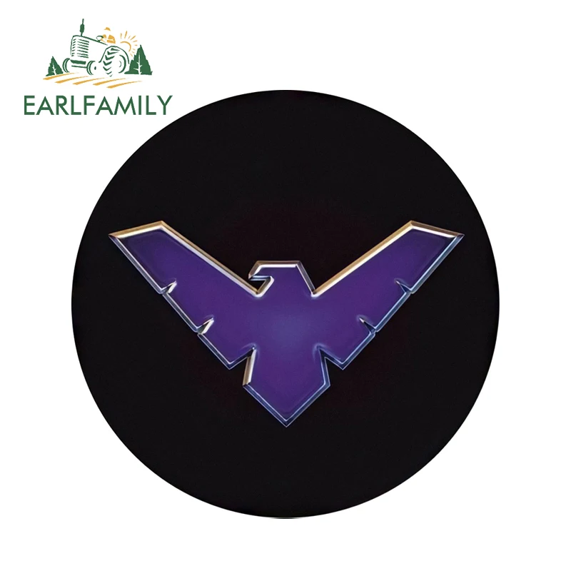 

EARLFAMILY 13cm x 13cm Cool Car Styling SHIELD logo Car Stickers Car Window Bumper Laptop Rear Windshield Waterproof Vinyl Decal