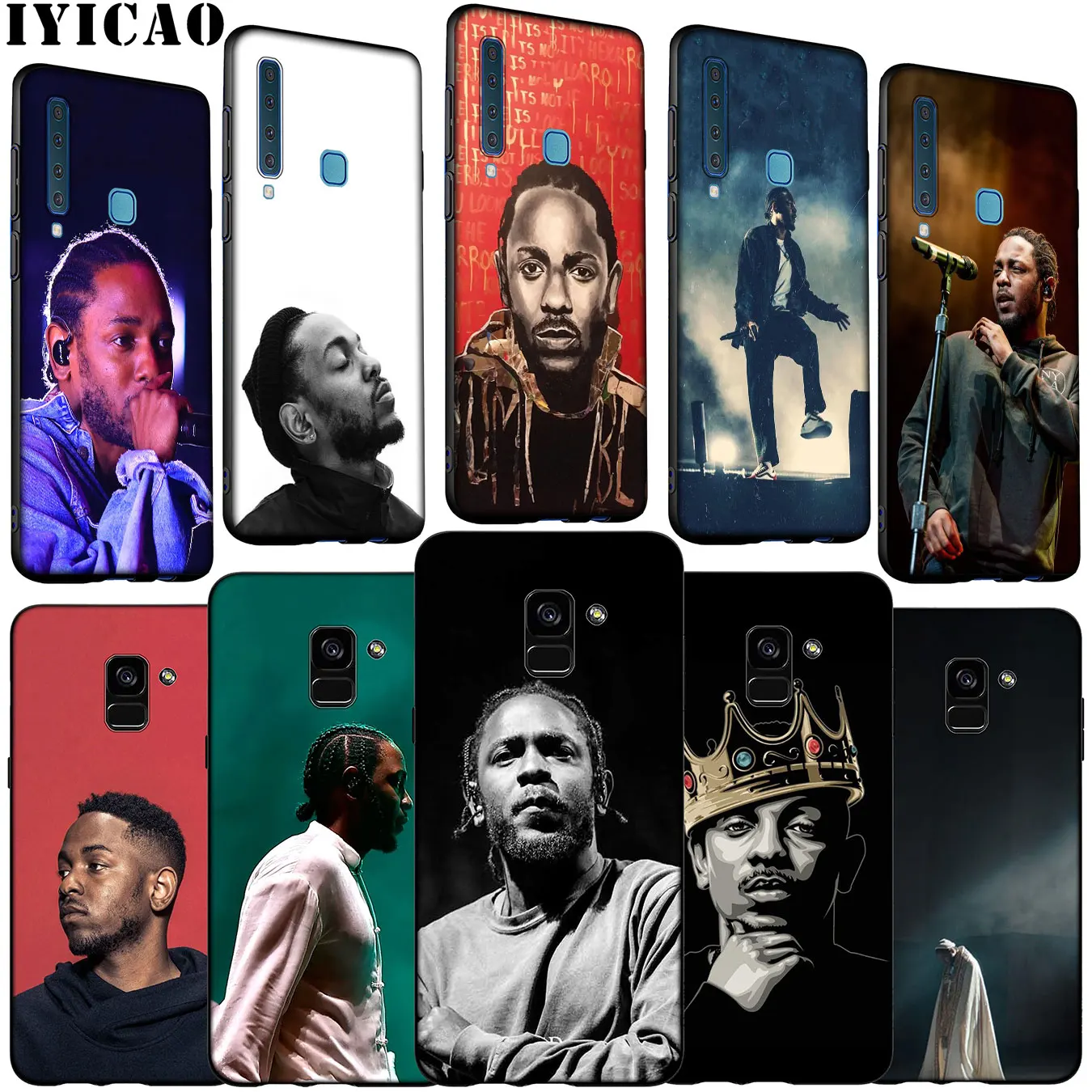 Мягкий силиконовый чехол Kendrick Lamar для Samsung Galaxy A6 A7 A8 A9 2018 A3 A5 2016 2017 Note 9 8 10 Plus |