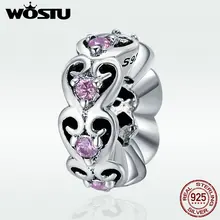WOSTU романтические настоящие Стерлинговое Серебро 925 пробы