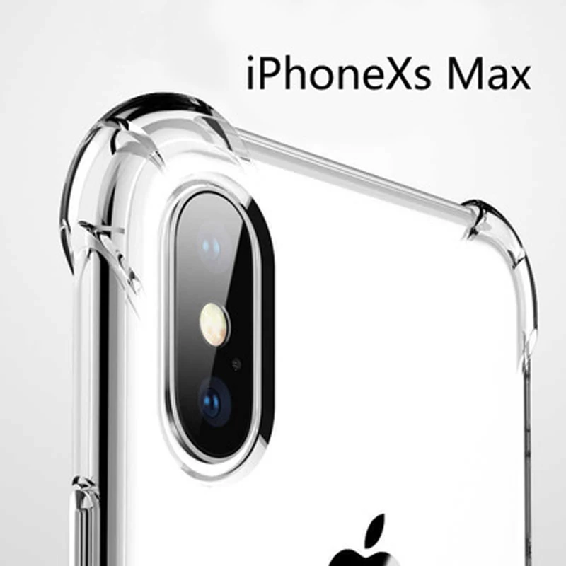 360 противоударный мягкий гелевый прозрачный чехол из ТПУ для iPhone XS MAX 8 7 6S Plus samsung