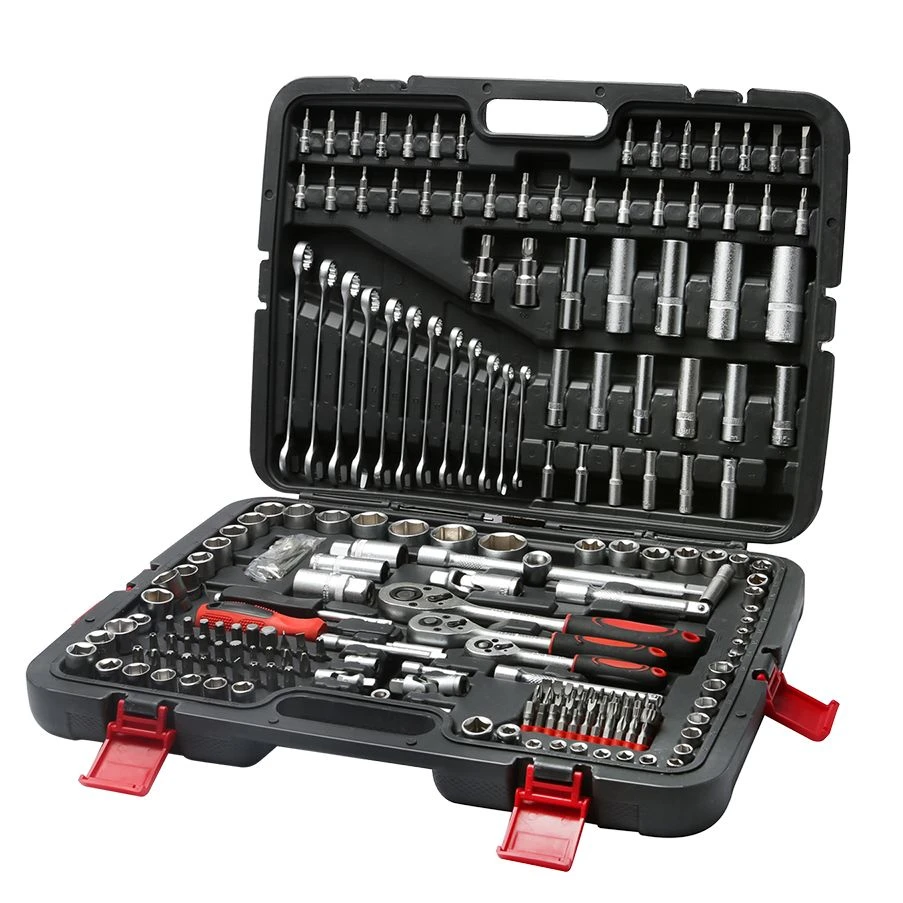 216pcs Hand Tool Kit Set Wrench Professional Mechanic Box Hand Tool