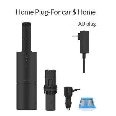 AU for car n home Xiaomi Cleanfly автомобильный пылесос для дома Портативный Ручной беспроводной мини пылеуловитель сильный Циклон всасывания - Цвет: AU for car n home
