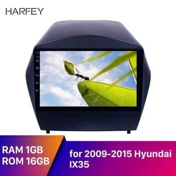 

Harfey Android 8.1 9" 2 din Car Radio for 2009-2015 Hyundai IX35 GPS Car Multimedia Player support OBD2 Steering Wheel Control