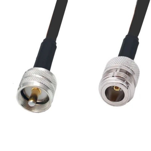 Lmr-400 Cavo N Femmina A Uhf Pl259 Connettore Maschio Rf Coassiale Treccia Cavo Antenna Lmr400 Ponticello Cavo