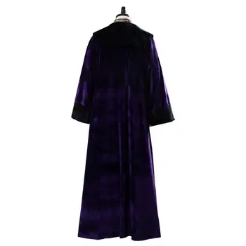 

Albus Dumbledore Cosplay Costume Adult Men Purple Uniform Halloween Carnival Costumes Custom Made