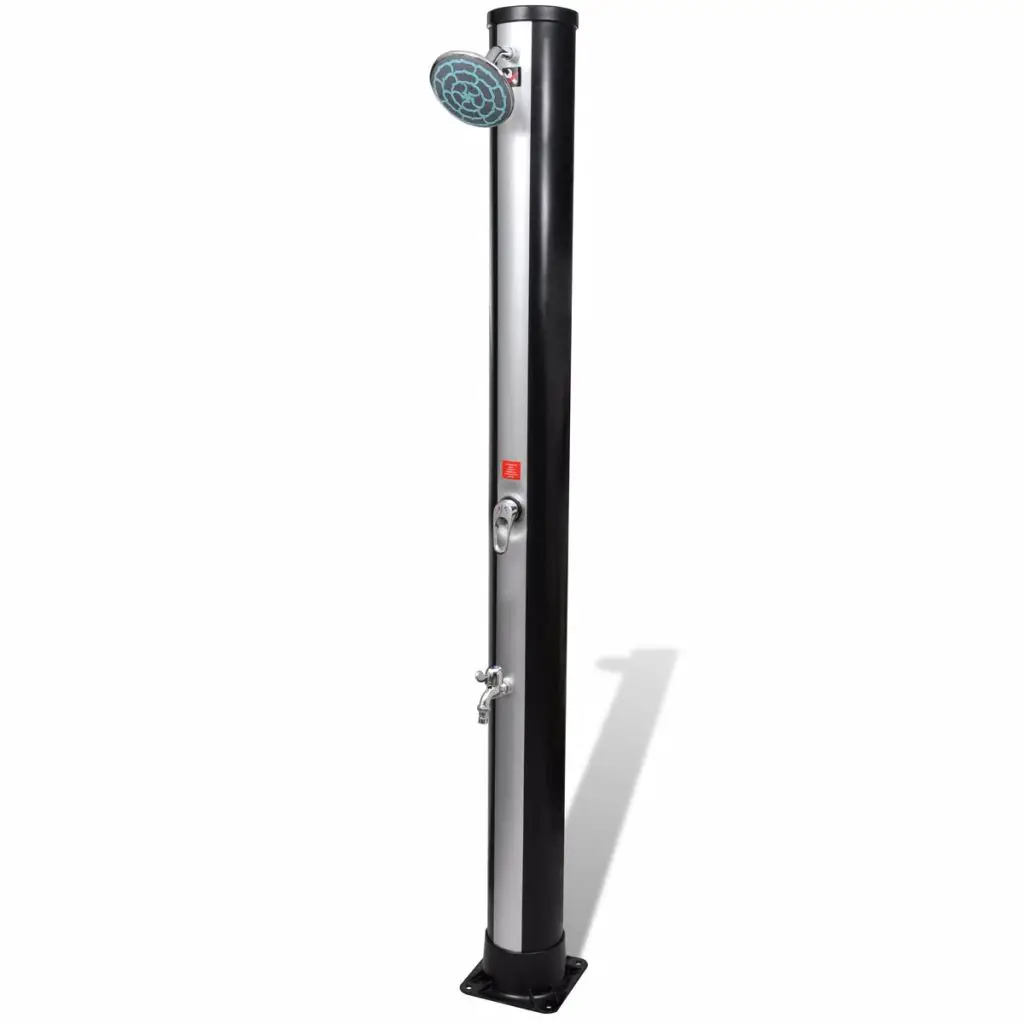 

Outdoor Solar Shower with Shower Head and Faucet 9.25 Gallon With Faucet