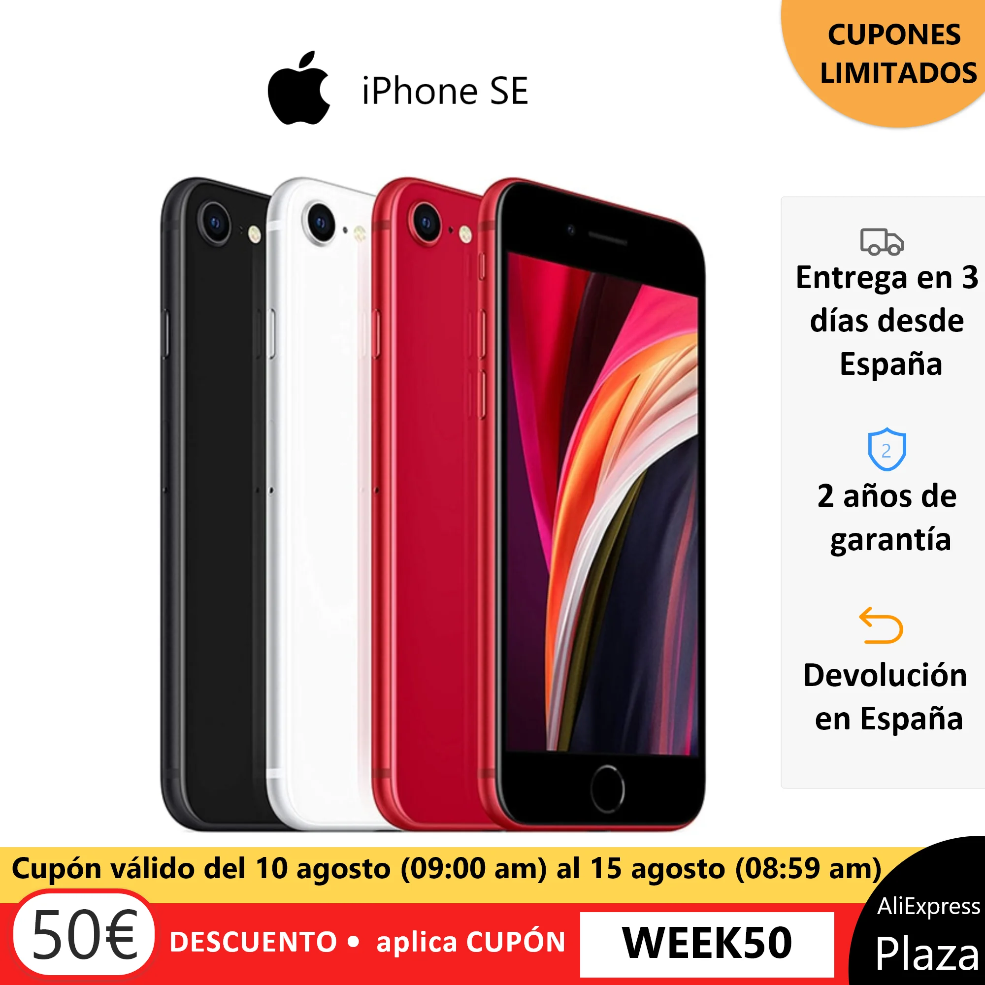 New Apple iPhone SE 64GB 128GB 256GB in Black White Red 4.7-inch HD Retina Display 12MP Camera 7MP Front Camera Chip A13 Bionic New Apple iPhone SE 64GB 128GB 256GB in Black White Red 4.7-inch HD Retina Display 12MP Camera 7MP Front Camera Chip A13 Bionic
