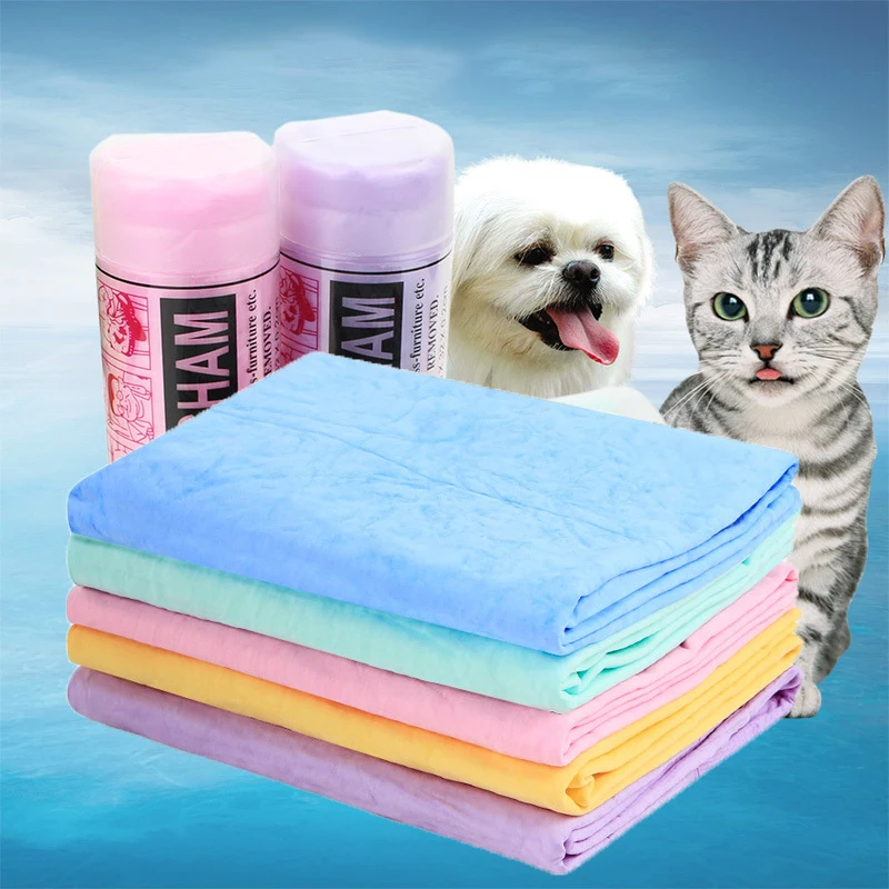 E-Cloth Pet Cleaning & Drying Towel - Super-Absorbent Microfiber Towel for Pets, Animals, Dogs, Cats - Large