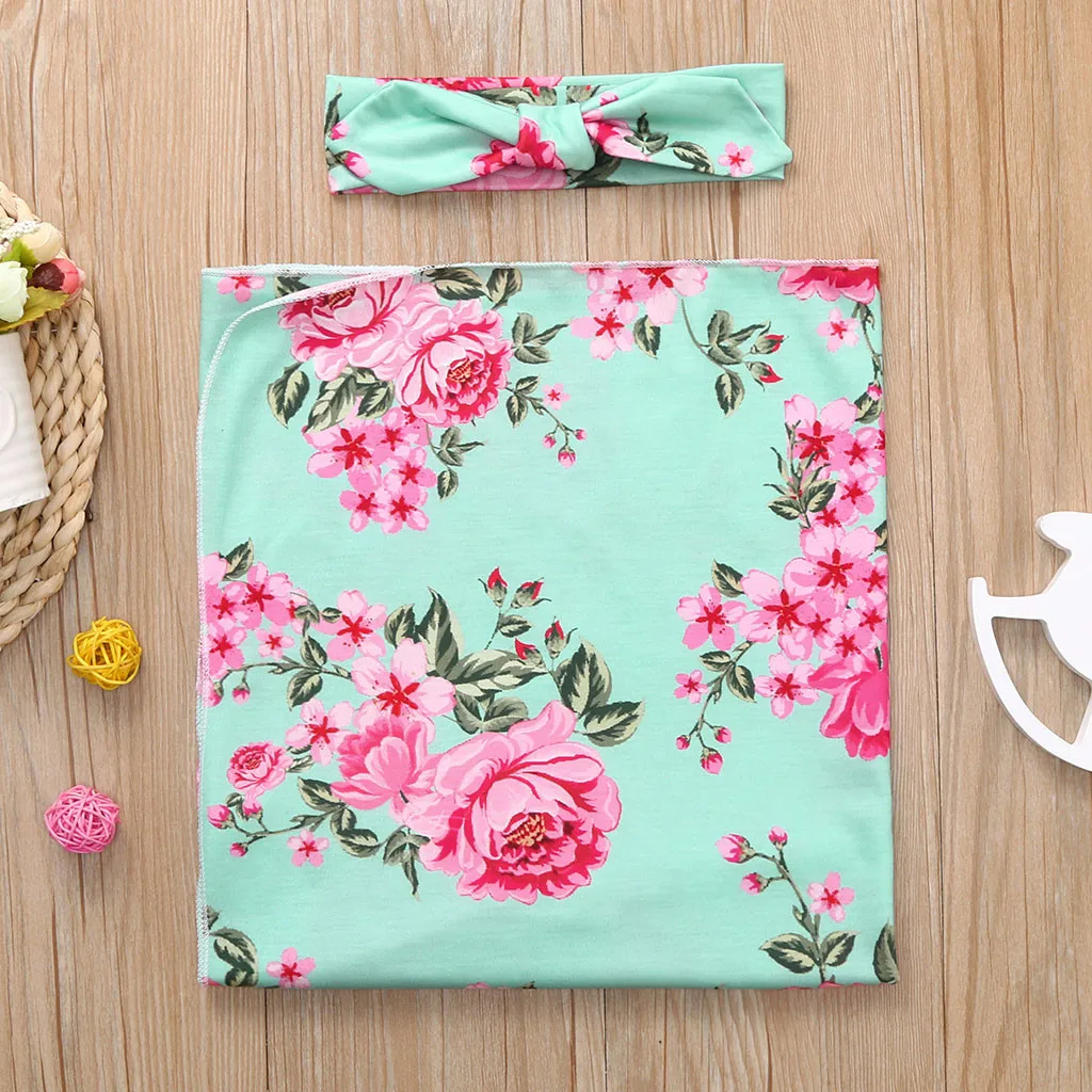 ARLONEE для малышей, с цветочным узором пеленание Хлопковое одеяло для пеленания для малышей, с цветочным узором для завёртывания для пеленания одеяло 3 шт# Aug