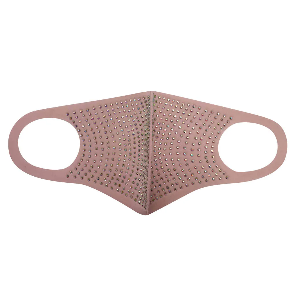 Маска для лица унисекс стирающаяся многоразовая маска с бриллиантами