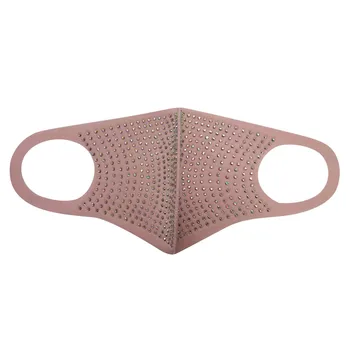 

Unisex Mouth Mask Fashion Diamonds Washable And Reusable Face Nose Mouth Cover Adjustable Face Masks Mascarar Mascarilla