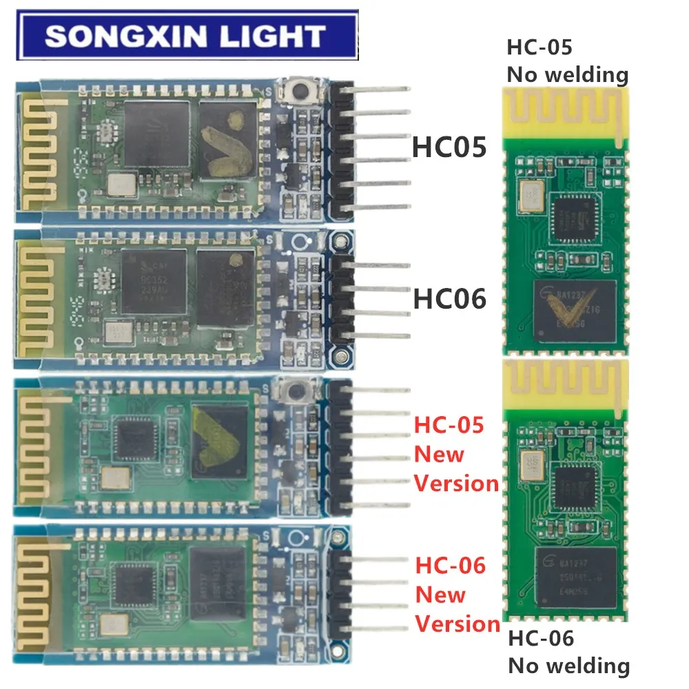 1 шт. HC05 HC-05/HC-06 JY-MCU анти-реверс интегрированный Bluetooth серийный сквозной модуль HC-05