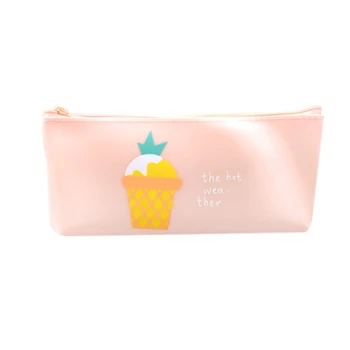 

1 Pcs Kawaii Pencil Case Fruit Ice Cream Gift School Pencil Box Pencilcase Pencil Bag School Supplies Stationery