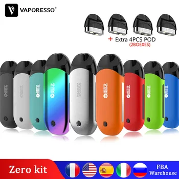

Original Vaporesso Renova Zero Pod AIO Kit with 650mAh Built-in Battery 2ml Refillable Tank & Easy Press to Fill System E-cig