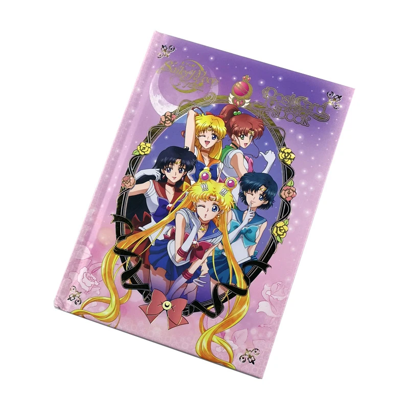 

Japan Cute Anime Sailor Moon 25th Anniversary Book Postcard Book Cosplay Accessories Collection Home Wall Decor for Girl Gifts