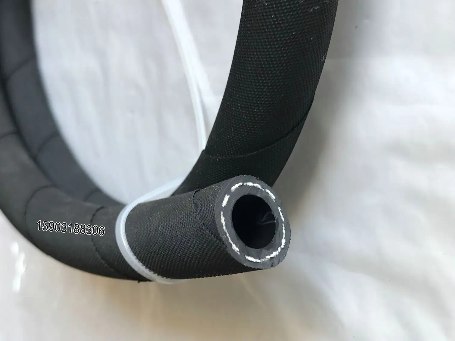 

High Performance Non-Conductive AN10 Push on Rubber Hose Gasoline Engine Liner Hose Fuel System