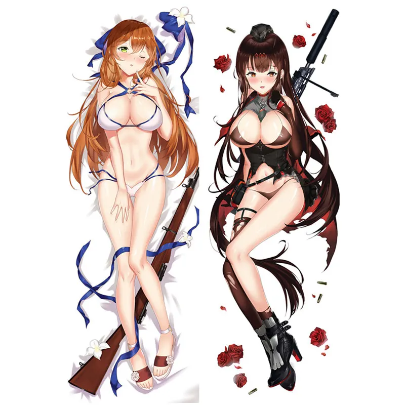 Аниме игра девушки Frontline наволочка Frontline Dakimakura Чехол сексуальная девушка 3D двусторонняя постельные принадлежности обнимая Наволочки для подушек GF2
