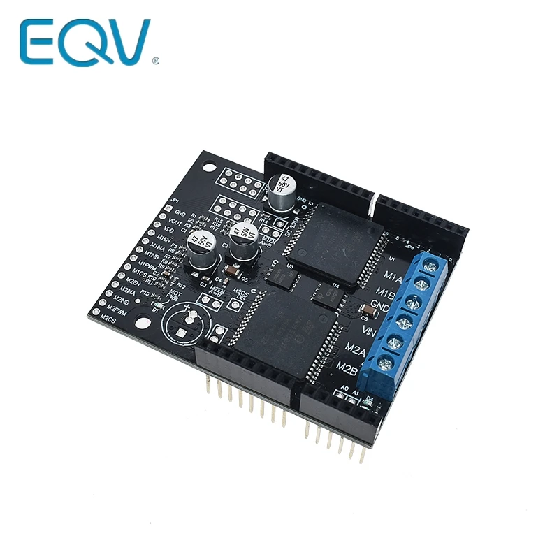VNH5019 30A двойной высокой мощности DC драйвер щит совместим с ARDUINO(Защита окружающей среды) VNH2SP30 обновления
