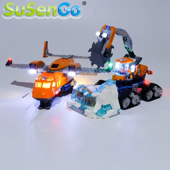 

SuSenGo LED Light kit For City Series Arctic Supply Plane Toy Blocks Lighting Set Compatible with 60196 (Model Not Included)