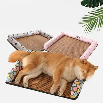 

Spring Summer Pet Nest Universal Knitting Bed Cushion Mat for Large Dogs Cats