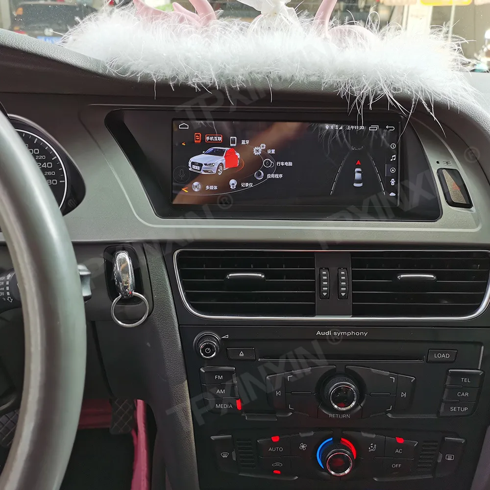For Audi A4 B8 2009-2015 Android 10 128GB Carplay Car GPS Navigation Multimedia Player Auto Stereo Radio Tape Recorder Head Unit