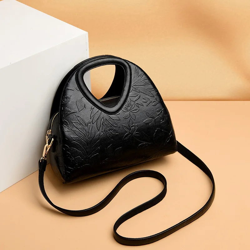 

Chinese-style Retro Relief Embossed Shell High Grade Sense Debutante WOMEN'S Bag Bag 2019 New Style Glorious Handbag