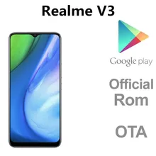 DHL Fast Delivery Realme V3 5G Smart Phone 13.0MP 4 Cameras 6.5" HD 8GB RAM 128GB ROM Mediatek 720 5000mAh 18W Charger OTA