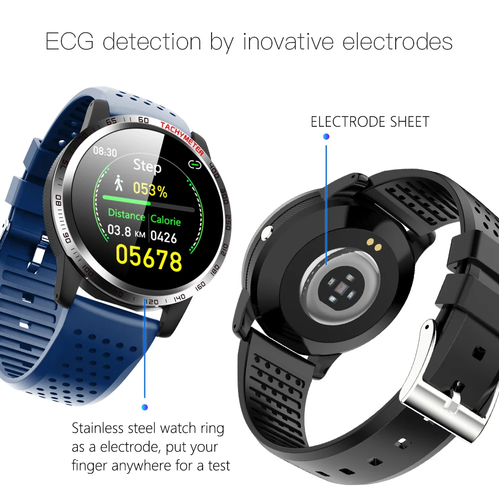 Новинка 2020 умные часы W3 ECG HRV PPG с измерением пульса и артериального давления умный