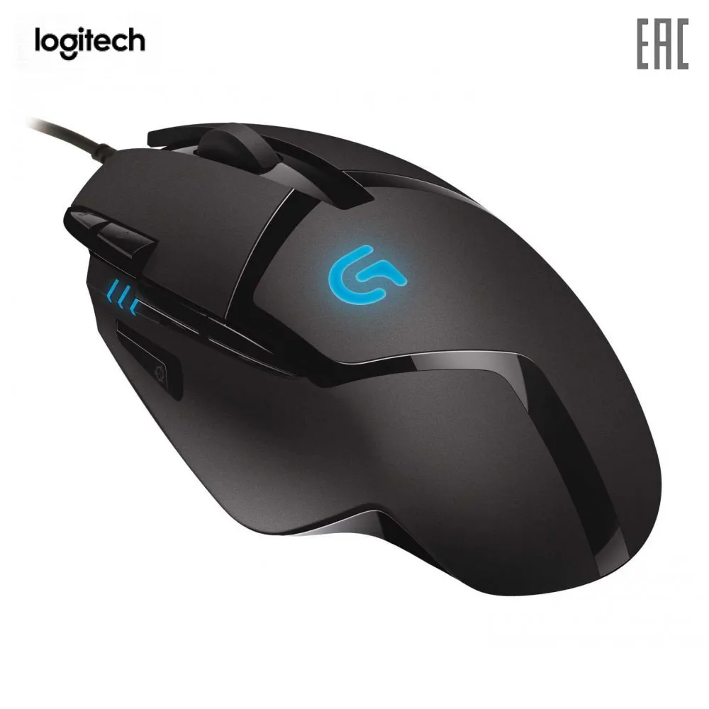 Мышь игровая Logitech G402 Hyperion Fury (черная оптическая 4000dpi USB 2.1м 8 кнопок)|Мыши| |