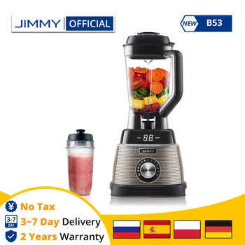 

JIMMY B53/KA-PB503 1000W Motor Household Blender Juicer Ice Smoothie Mixer 6 Level Speed 5 Intelligent Modes Self-cleaning