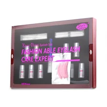 Набор для завивки макияж для ресниц подтягивающий Набор для подкручивания роста клей практичный лосьон усилитель с коробкой волна Перманентная