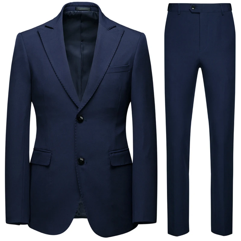 2019 New Fashion Groom Wedding Dress Suits Jacket Men Casual Royal 5 Color Two Button Jackets Business Leisure Prom Male Suit 2019 New Fashion Groom Wedding Dress Suits Jacket Men Casual Royal 5 Color Two Button Jackets Business Leisure Prom Male Suit