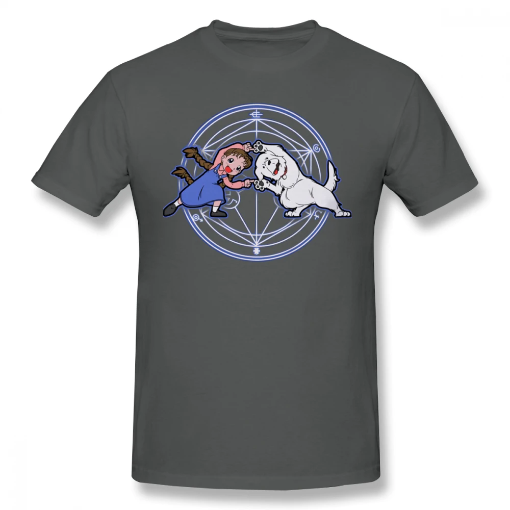 DarkGrey Midnite Star All metal футболка с рисунком «Алхимик» Fullmetal ha короткий рукав Футболка большая футболка Мужская 100 Хлопок Уличная футболка - Цвет: DarkGrey