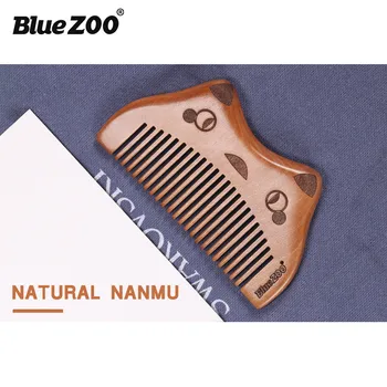 

9cm High Quality Wide Tooth Nanmu Wood No-static Massage Hair Natural Nanmu Comb Massage Comb Hairdressing Tool