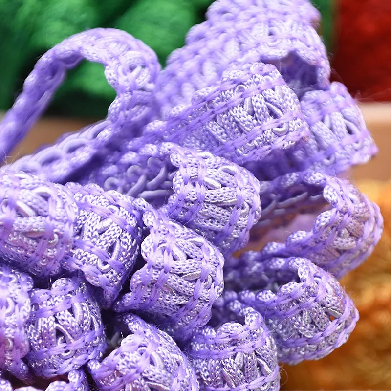 Lace Trimming Ribbon Polyester Centipede Braided Lace Sewing Clothes Accessories Curve DIY Craft Wedding Decor lace ribbon lace sewing accessories lace sewing supplies lace accessories lace garment accessories clothing accessories lace decoration 5/10M 12mm