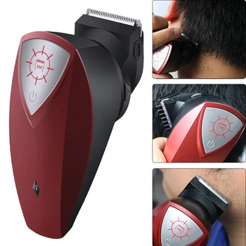 

Men 2W ABS Hair Trimmer Face Care USB Rechargeable Shaver Beard Durable Touch Switch Waterproof 360 Degree Rotary Razor