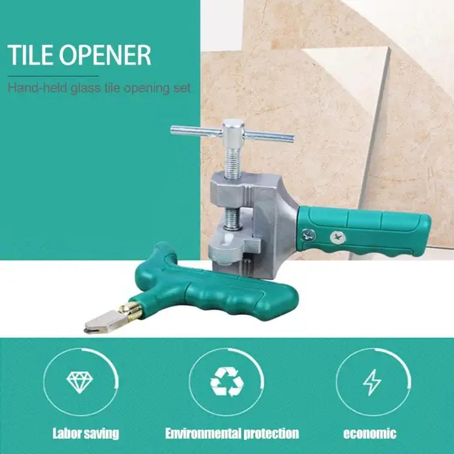 유리 및 타일 커팅을 위한 필수 도구: 알루미늄 브레이커 핸드 그립