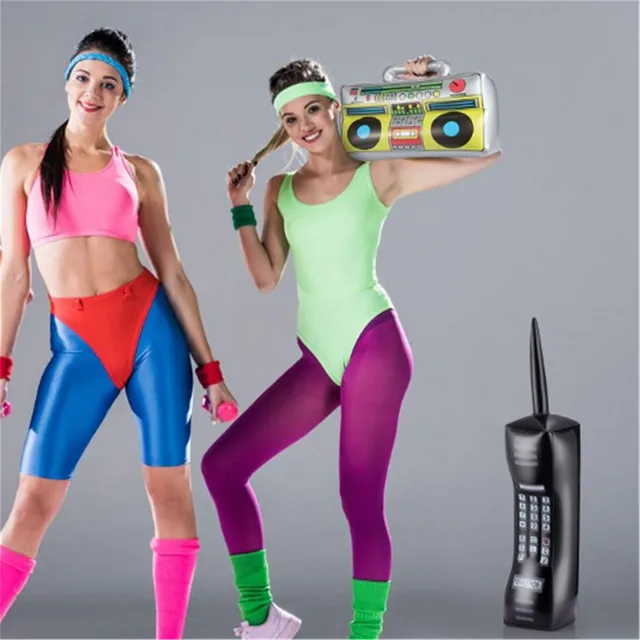 Inflatable Radio Inflatable Mobile Phone Props For 80s 90s Party Supplies Decorations Toys Children Doll Toys For Kid Girls Boys 3