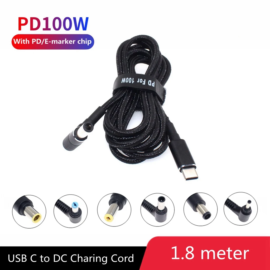 

Зарядный кабель USB Type-C, 45/65/90/100 Вт